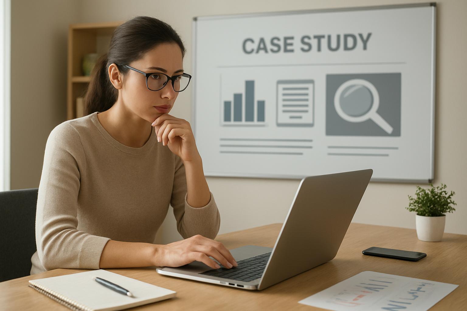 Jak Google ocenia jakość treści?. 10. Case studies i praktyczne podejście Jak Google ocenia jakość treści?. 10. Case studies i praktyczne podejście