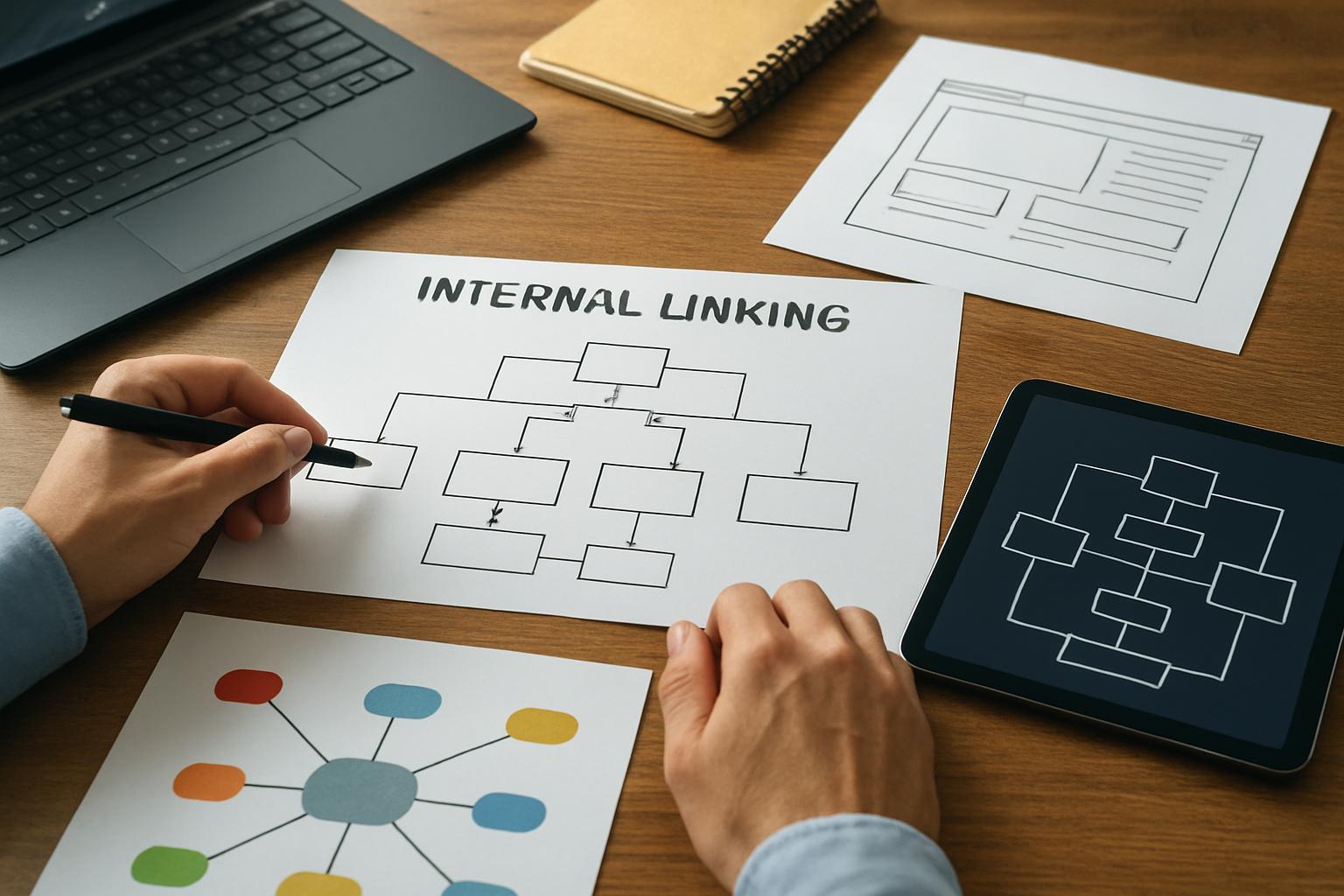 Jak planować strukturę linkowania wewnętrznego dla dużych stron?. Narzędzia i workflow do planowania linkowania Jak planować strukturę linkowania wewnętrznego dla dużych stron?. Narzędzia i workflow do planowania linkowania