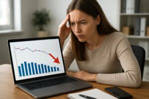 Jak znaleźć podstrony, które tracą ruch mimo braku spadku pozycji?